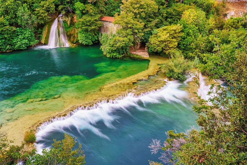 Tranquil Waterfall Haven